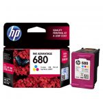 HP 680 Tri-Color Original Ink Advantage Cartridge