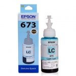 Epson 673 Light Cyan Ink Bottle