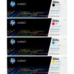 HP 204A Original LaserJet Toner (Bundled with Full Set)