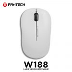 Fantech W188 Wireless White Mouse